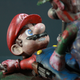 Illustration for article titled Zombie Luigi is Trying to Bite Marios Face Off